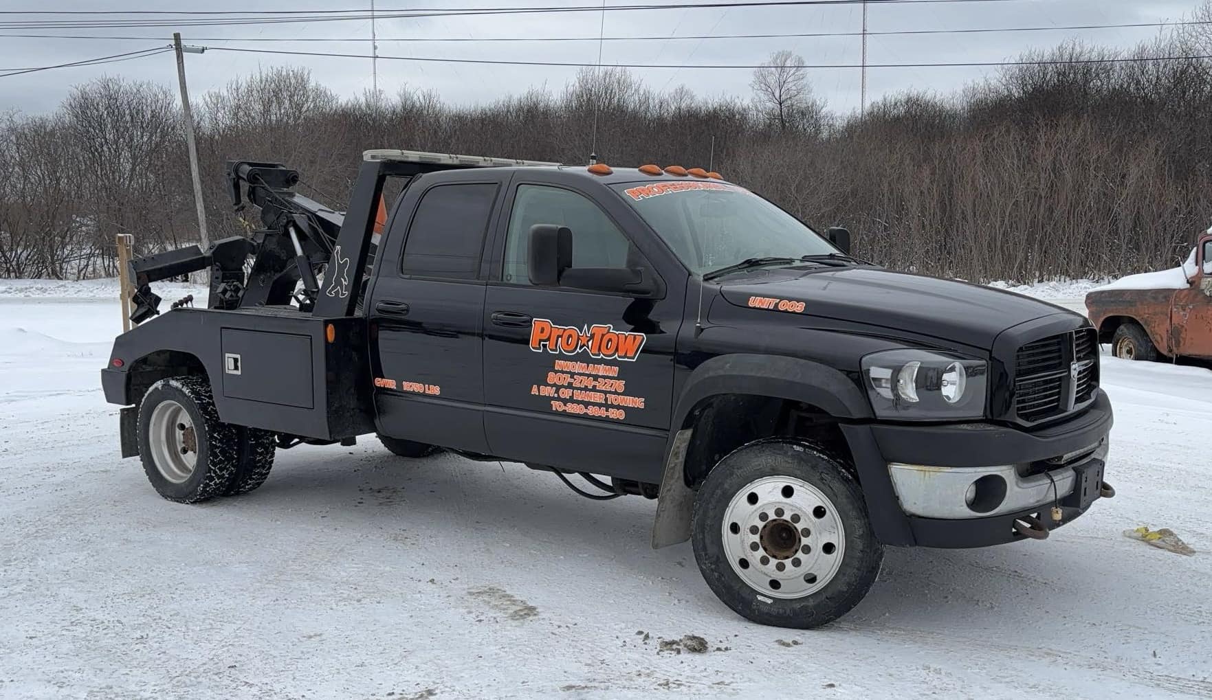 Pro-Tow 24/7 towing and recovery service